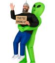 Traje inflável de abdutor alienígena – Traje com ventilador