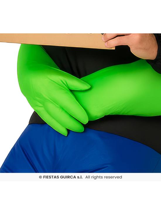 Traje inflável de abdutor alienígena – Traje com ventilador