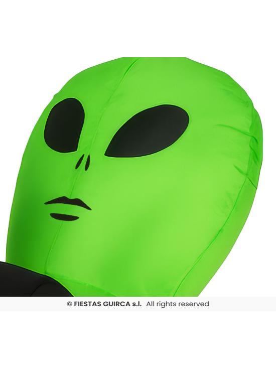 Traje inflável de abdutor alienígena – Traje com ventilador