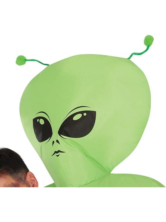 Fantasia inflável de alienígena abduzido para homens