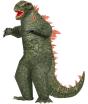 Fantasia inflável de dinossauro mutante Godzilla adulto