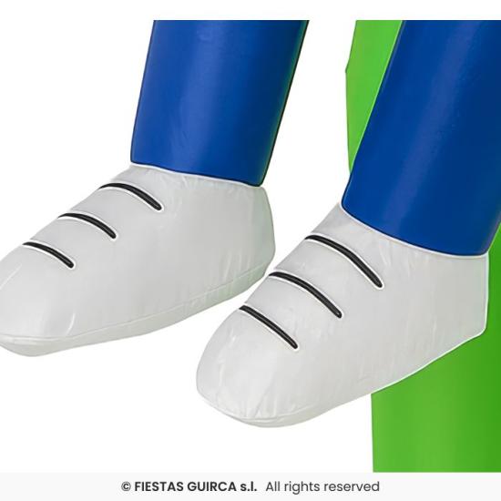 Fantasia inflável de sequestrador alienígena para crianças - Inclui traje com ventilador