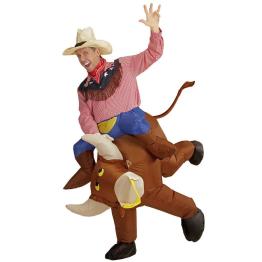 Traje inflável Bull Bravo tamanho único para todos os adultos