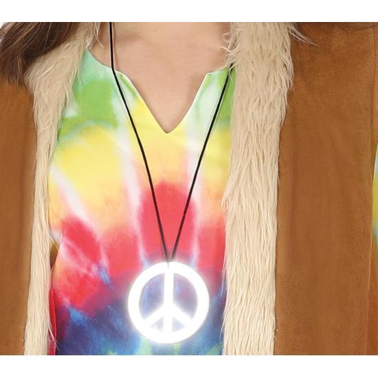 Fantasia Hippie Grafite para Mulheres