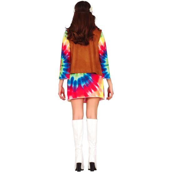 Fantasia Hippie Grafite para Mulheres