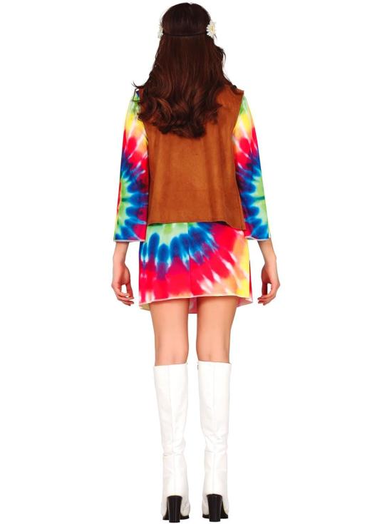 Fantasia Hippie Grafite para Mulheres