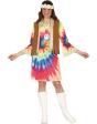 Fantasia Hippie Grafite para Mulheres