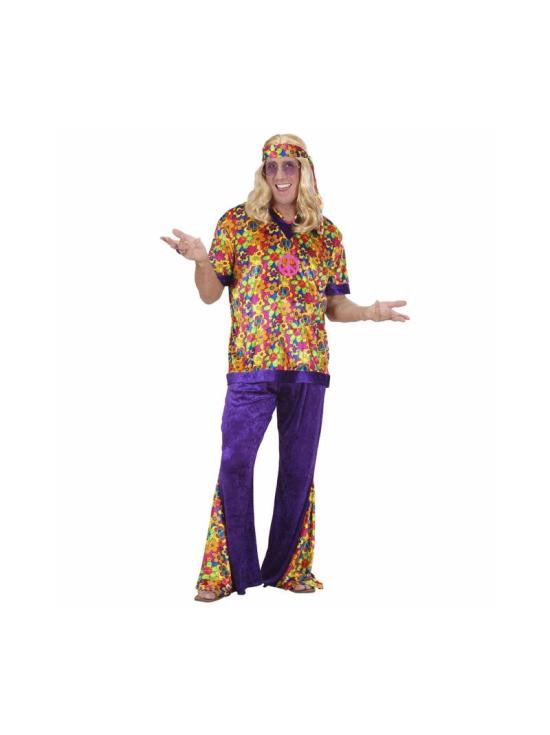 Fato de Hippie Viva la LIda para adulto