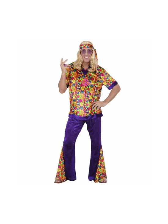 Fato de Hippie Viva la LIda para adulto