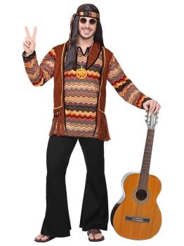 Fato de Comuna Hippie para adulto