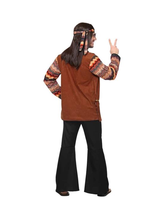 Fato de Comuna Hippie para adulto