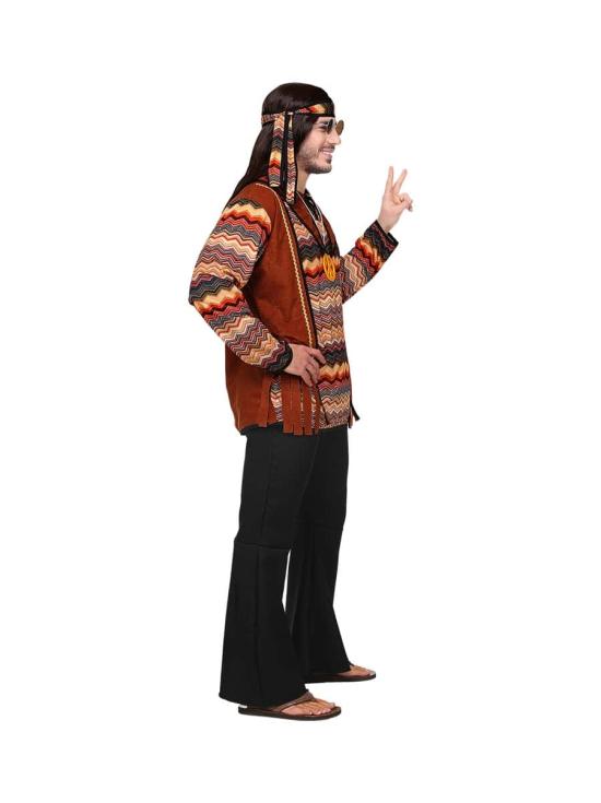 Fato de Comuna Hippie para adulto