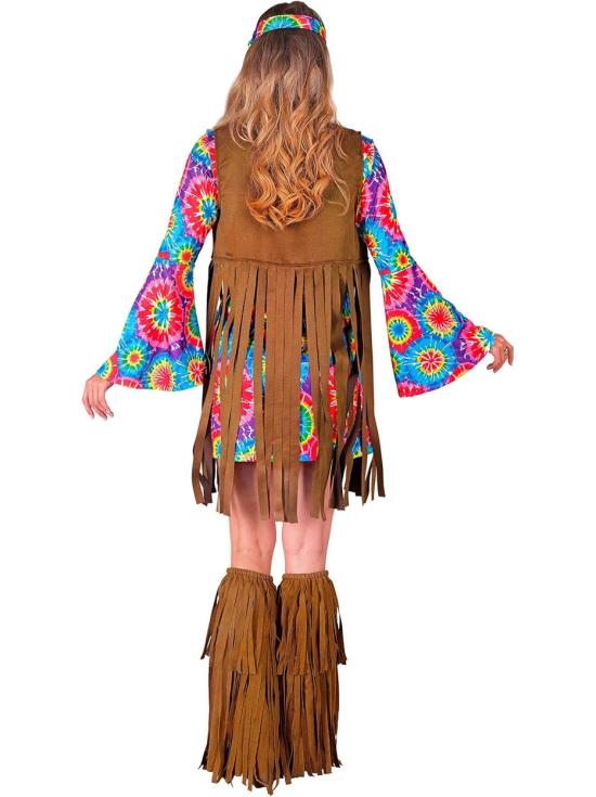 Fantasia hippie divertida para mulheres