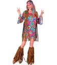 Fantasia hippie divertida para mulheres