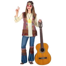 Fato de Hippie Paz e Amor para menina