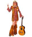 Fato de hippie psicodélico para adulto