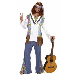 Fato de Hippie Viva la Paz para adulto