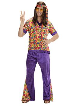 Fato de Hippie Viva la LIda para adulto