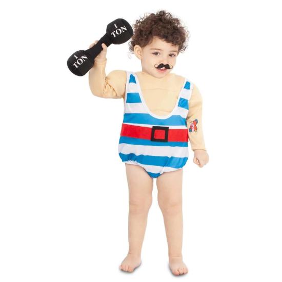 Fato de homem forte para bebé Fato de homem forte para bebé