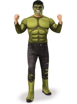 Disfraz Hulk musculoso para hombre
