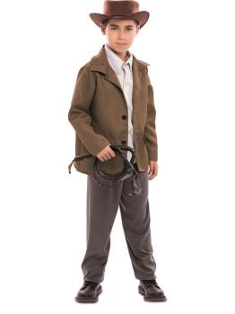 Fantasia barata de Indiana Jones para crianças