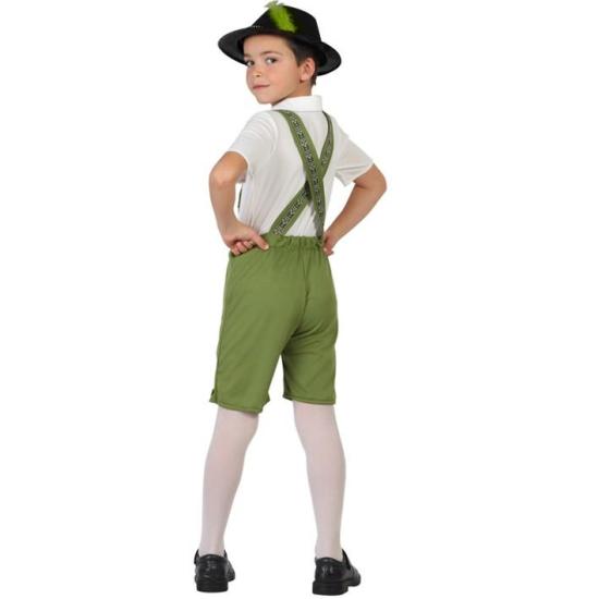 Fato de criança tirolesa alemã para menino.