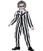 Fantasia infantil Beetlejuice / “Sleazy Ghost” (casaco, calça e gravata)
