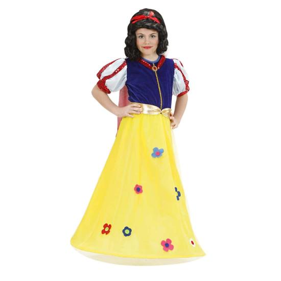Fantasia de Floresta Branca de Neve.menina