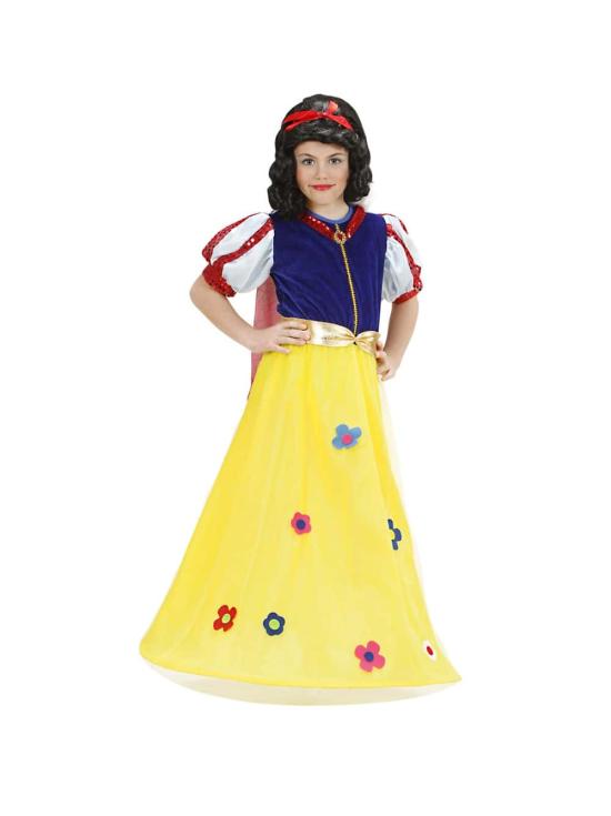 Fantasia Branca de Neve da Floresta para Meninas