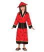 Fato infantil China Red.