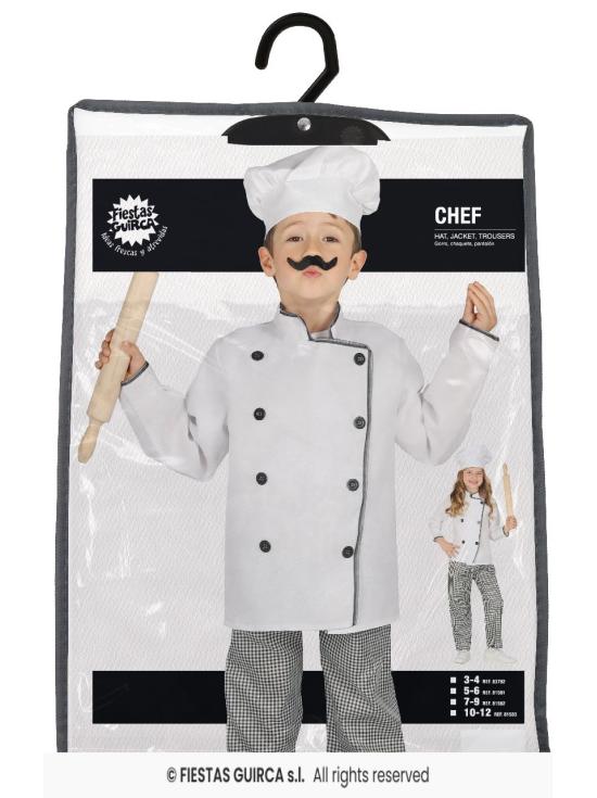 Fantasia infantil Master Chef.