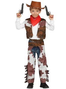 Fato de menino cowboy.