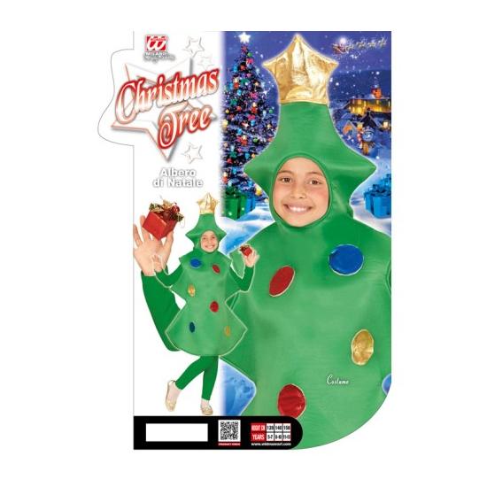 Fantasia infantil de árvore de natal Fantasia infantil de árvore de natal