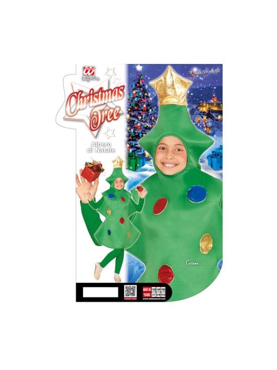 Fantasia infantil de árvore de natal