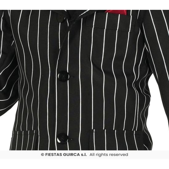 Fato de gangster infantil