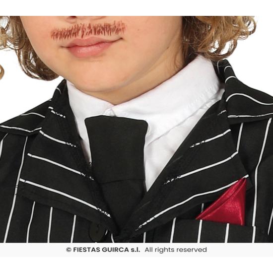 Fato de gangster infantil