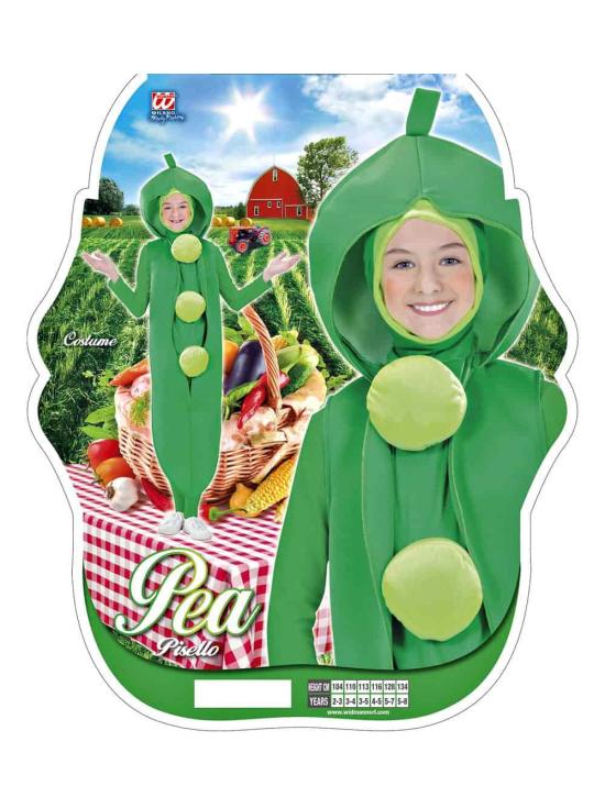 Fato de ervilha infantil
