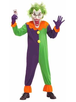 Fantasia infantil do Coringa Maligno.