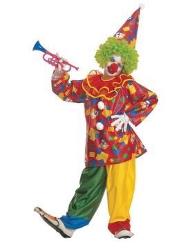 Fantasia infantil de palhaço de circo