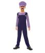 Fato infantil Super Mario Bros Waluigi