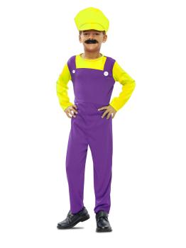 Fantasia infantil Super Mario Bros Wario