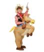 Fantasia de Cowboy Infantil com Cavalo Inflável, Tamanho Único