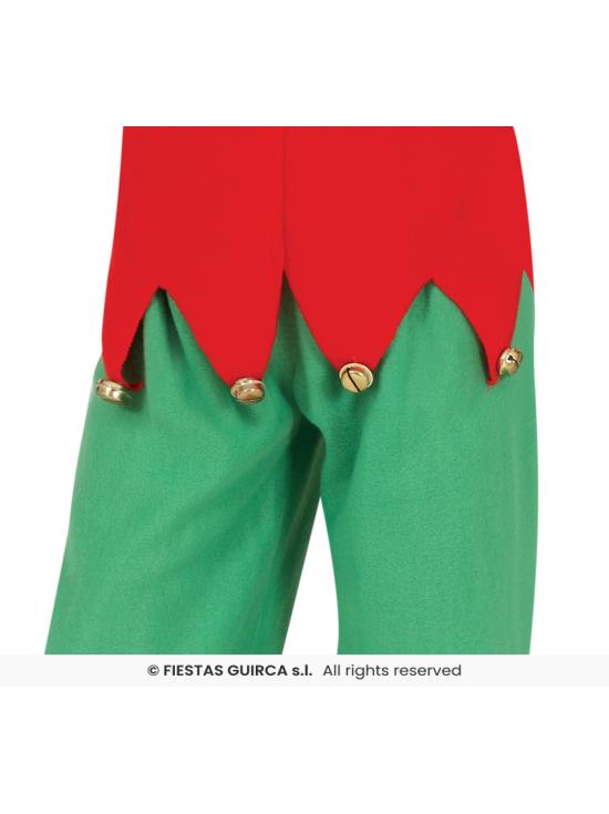Fantasia infantil de Elfo Papai Noel.