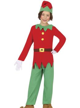 Fantasia infantil de Elfo Papai Noel.