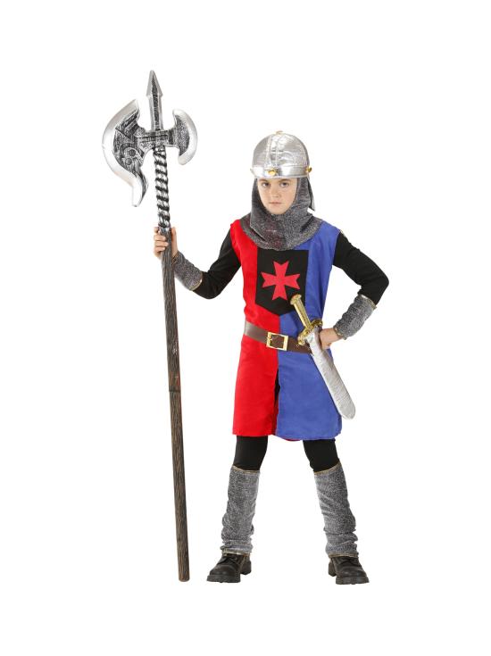 Fato de guerreiro medieval de Castela para criança