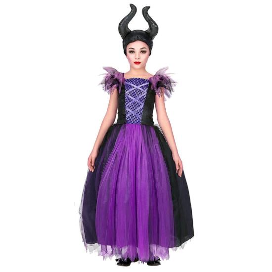 Fantasia de Maleficent Deluxe Tale, tamanho infantil