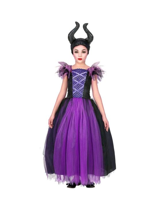 Fantasia de Maleficent Deluxe Tale, tamanho infantil