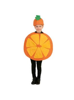 Fato infantil laranja.