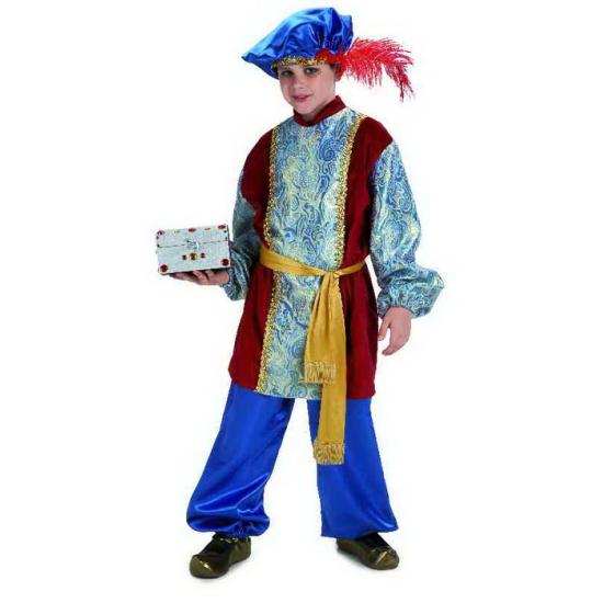 Fantasia infantil de página deluxe Rei Gaspar.