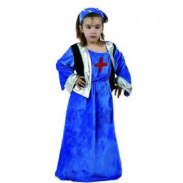 Fantasia infantil Princesa Azul.